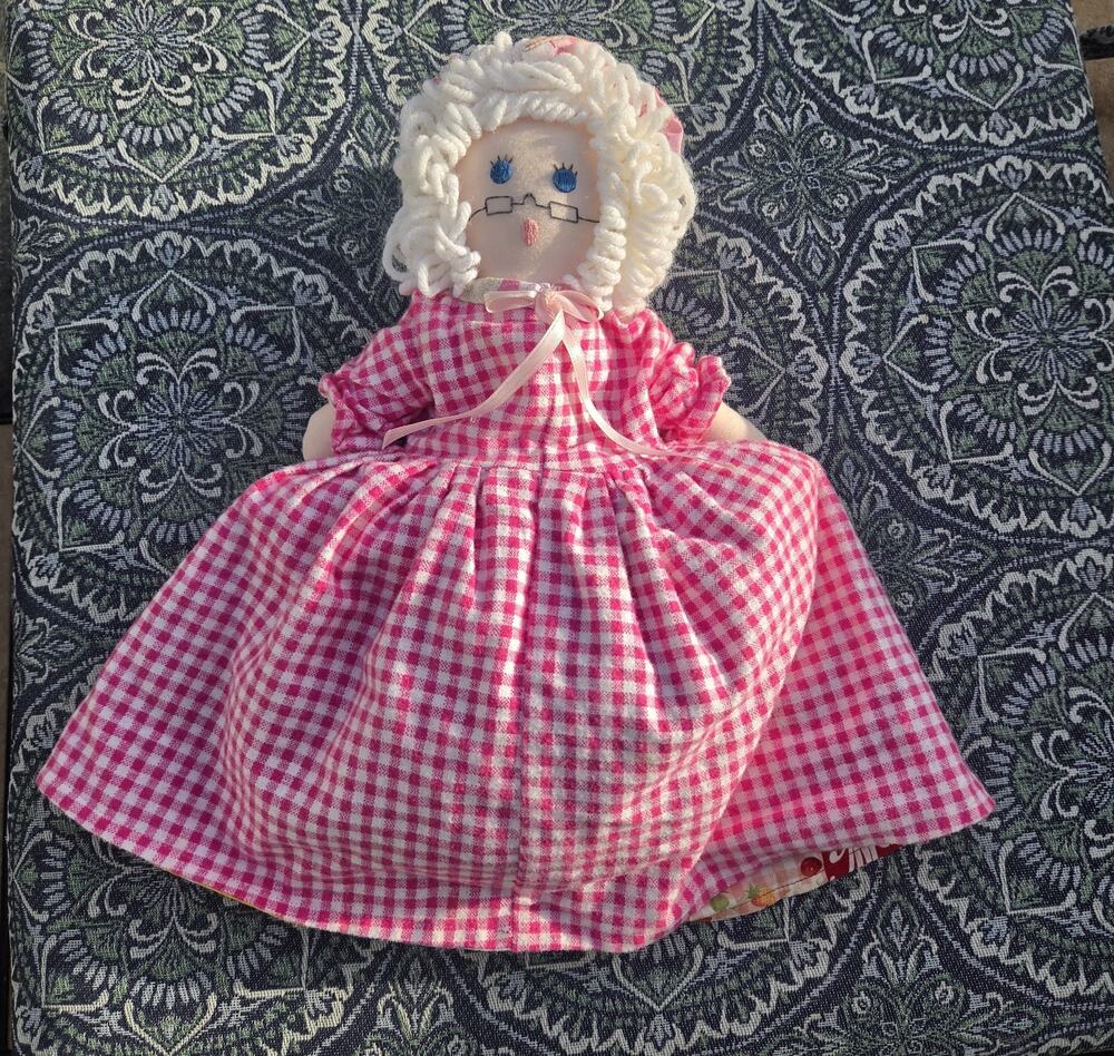 Little Red Riding Hood /Grandma/Wolf Vintage Topsy Turvy Doll